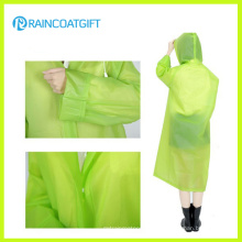 Forme a mujeres claras el PVC Poncho Rainwear Rvc-157